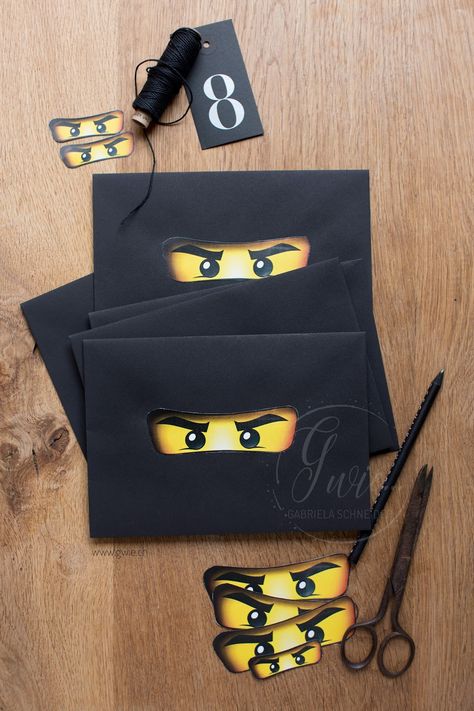 Lego Ninjago Party, Ninjago Birthday, Ninjago Party, Ninja Birthday, Ninja Party, Lego Party, 8th Birthday, Lego Ninjago, Kids Birthday Party