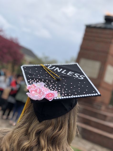 Environmental biology graduation cap . “Unless someone like you cares a whole awful lot nothing is going to change. It’s not.”  -the Lorax Lorax Graduation Cap, Biology Graduation Cap, College Grad Cap Ideas, College Graduation Cap Decoration, When Im Bored, The Lorax, Cap Decorations, Graduation Cap Decoration, Someone Like You