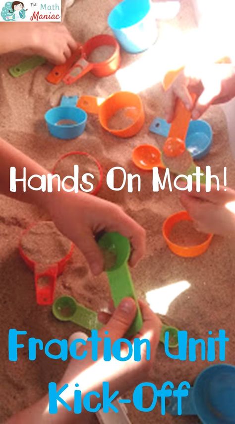 The Elementary Math Maniac: Hands on Fraction Fun Fraction Lessons, Numeracy Activities, Math Night, Elementary Math Classroom, Unit Fractions, Math Coach, Teaching Fractions, Teacher Favorites, Fraction Activities