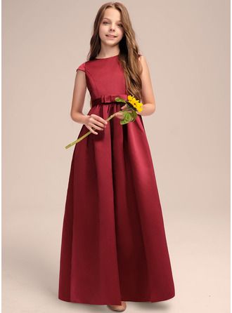 Bridesmaid Dresses Floor Length, Bridesmaid Dresses Satin, Ball Gowns Princess, Bridesmaid Dresses Online, Dress Satin, Junior Bridesmaid Dresses, Junior Bridesmaid, Dress Silhouette, Junior Dresses