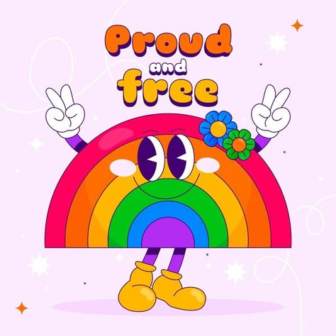 Free Vector | Hand drawn illustration for pride month celebration Pride Month Illustration, Month Illustration, Hand Drawn Illustration, Drawn Illustration, Vector Hand, Pride Month, Psd Files, Vector Photo, Graphic Resources