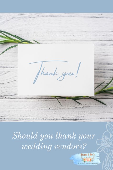 A wedding planners perspective on when and how to thank your wedding vendors. Emily Post Etiquette, Emily Post, Never Wrong, Thanking Someone, Video Testimonials, How To Say, Sweet Notes, What Can I Do, Wedding Planners