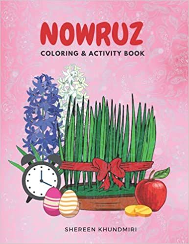 Amazon.com: Nowruz Coloring and Activity Book: Persian New Year Activity Book for Kids.: 9798484587605: Khundmiri, Shereen: Books Pink Book Cover, New Year Activity, Persian New Year, Pink Book, New Years Activities, Pink Books, Book For Kids, Activity Book, Color Activities