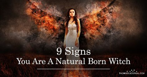 9 Signs You Are A Natural Born Witch - Find Out Signs Of Being A Witch, Signs You Might Be A Witch, Signs You Were Born A Witch, Natural Born Witch, Born A Witch, Witch Woman Quotes, The Witch Is In Sign, Angel Communication, Peanut Bar