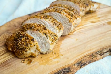 Oven Roasted Turkey Tenderloin Roasted Turkey Tenderloin, Turkey Tenderloin Recipes, Turkey Tenderloin, Pilaf Recipes, Iron Skillet Recipes, Oven Roasted Turkey, Roast Turkey Breast, Cast Iron Skillet Recipes, Tenderloin Recipes