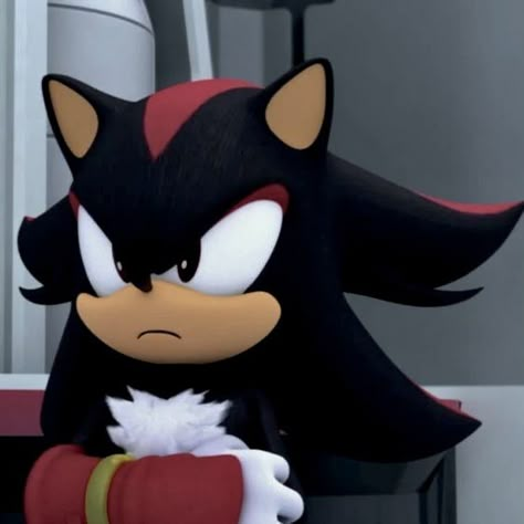 shadow Boom Shadow, Shadow And Sonic, Sonic Pfps, Love Shadow, Shadow And Amy, Shadow Sonic, Baby Hedgehog, Images Kawaii, Sonic Shadow