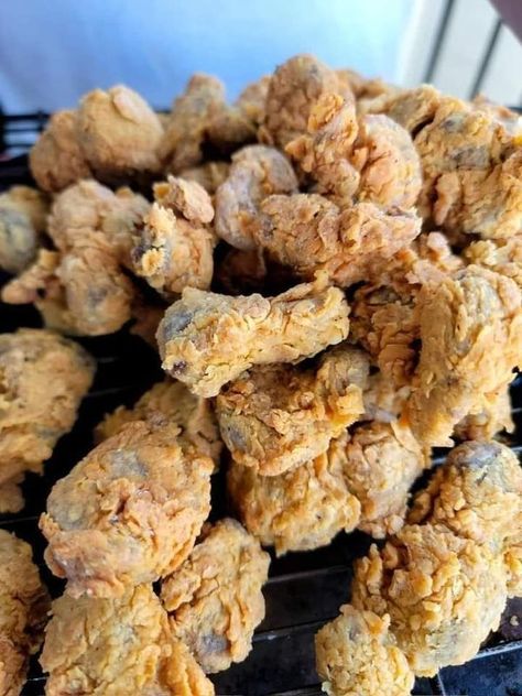 Fried Chicken Gizzards Recipe, Chicken Gizzards Recipe, Fried Chicken Gizzard Recipe, Recipes Fried Chicken, Chicken Madeira, Gizzards Recipe, Chicken Liver Recipes, Chicken Gizzards, Liver Recipes