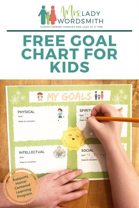 Is your child setting goals for the new Children and Youth program of The Church of Jesus Christ of Latter-day Saints? This free printable is a perfect way to help with those goals and cute enough to hang where your child will see it. Also designed to be nondenominational for children of all faiths to use and learn this important life skill. #goals #goalsetting #newyear #2020 #children #kids #youth #freeprintable #lds #mormon #christian Primary Goal Setting Sheet, Setting Goals With Kids, Children And Youth Program Lds Goals Free Printable, Lds Goals Printable Free 2023, Setting Goals For Kids, Lds Goals Printable Free, Marshmallow Temples, Children And Youth Program Lds Goals, Goal Chart For Kids