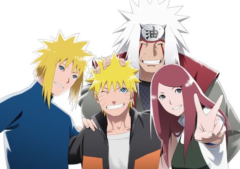 #Naruto Jiraiya (Naruto) Kushina Uzumaki Minato Namikaze Naruto Uzumaki #1080P #wallpaper #hdwallpaper #desktop Naruto Parents, Naruto And Kushina, Naruto Jiraiya, Minato Namikaze, Naruto Uzumaki Hokage, Naruto Y Sasuke, Naruto Family, Naruto Stuff, Naruto Minato