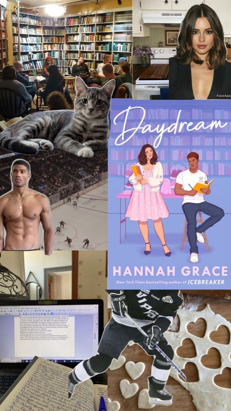 Daydream by Hannah Grace, hockey boy & book girly Daydream Aesthetic, Henry Turner, Romance Books Aesthetic, Book Fanart, Books Aesthetic, Book Things, Book Aesthetics, Book Authors, It Girls