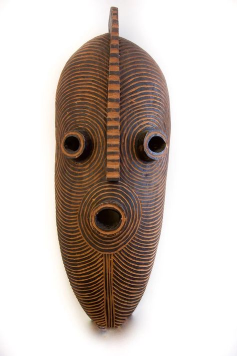 African Art Projects, African Inspired Decor, Natural Hair Art, Mask Art, Afrikaanse Kunst, African Sculptures, Art Premier, African Mask, African Decor