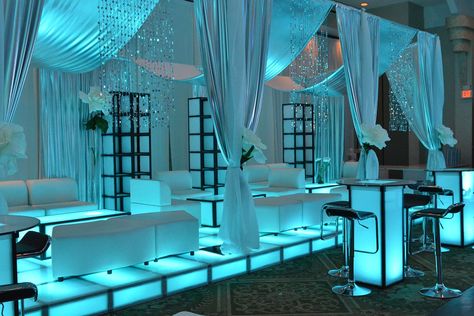 Cabanas By Portadecor - Custom LED Cabanas For Events Vip Lounge, Dj Booth, Tradeshow Booth, Lounge Decor, Hospitality Industry, Beach Hotels, Lounge Furniture, Event Rental, Dance Floor