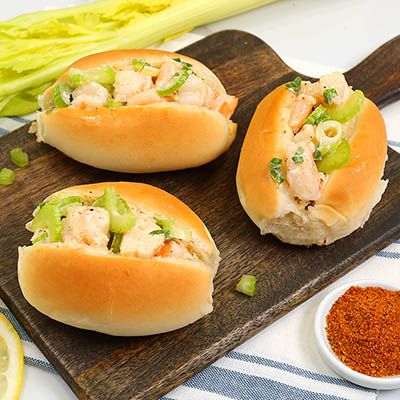 Shrimp Salad Rolls, Easy Summer Dinner Ideas, Old Bay Shrimp, Easy Summer Dinner, Summer Dinner Ideas, Slider Sandwiches, Shrimp Rolls, Salad Rolls, Easy Summer Dinners