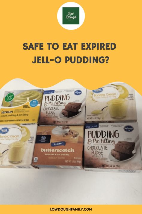 Have you ever found an old box of Jell-O instant pudding mix in your pantry and wondered if it’s still safe to eat? As someone who loves to bake, I’ve definitely been in this situation before. The good news is that Jell-O instant pudding mix does not really expire in the traditional sense. However, there are some things to keep in mind when deciding whether or not to use an expired box of Jell-O instant pudding mix. Food Dates, Expiration Dates On Food, Cream Pie Filling, Pudding Pie Filling, Banana Cream Pudding, Expired Food, Pudding Flavors, Types Of Desserts, Baking Items