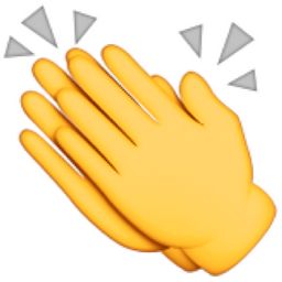 👏 Clapping Hands Sign Emoji (U+1F44F/U+E41F) Sarcastic Meaning, Clap Emoji, Lds Nursery, Clapping Hands, Emoji Wallpapers, Penny Parker, Funny Emails, Nova Orleans, Hand Emoji