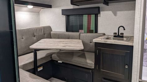 🚍 Are you ready to upgrade your outdated, bulky RV table? Many RVers are upgrading to a Lagun table, but what makes them so great? Find out! What Is a Lagun Table and Why Do People Love Them? #RVDIY #RVUpgrades #RVLife Diy Lagun Table, Rv Dining Table Ideas, Rv Table Ideas, Rv Exterior Paint, Lagun Table, Rv Recliners, Rv Table, Front Living Room, Camping Tricks