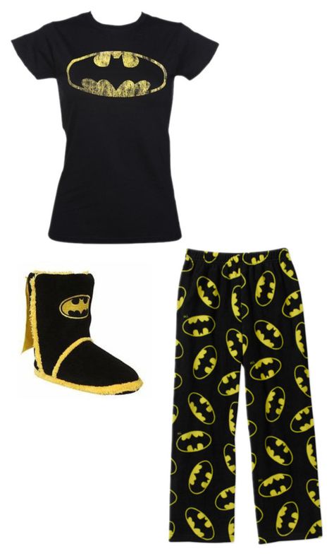 "Jess's Batman PJ's" by superwaffles65 ❤ liked on Polyvore featuring mode Batman Pajama Pants, Corset Fashion Outfits, Batman Outfits, Cute Nike Outfits, Hippie Style Clothing, Cute Lazy Day Outfits, Cute Pajamas, Lazy Day Outfits, Edgy Outfits