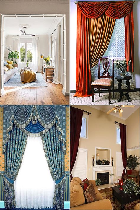 Discover how to elevate your living room with our stunning curtains for living room ideas and inspiration. From elegant drapes to modern sheers, find the perfect styles that blend functionality and beauty. Transform your space into a cozy retreat or a sophisticated gathering spot with the right curtain choices. Explore our curated collection and get inspired to refresh your home decor with these stylish solutions. Victorian Curtains, Stylish Curtains, Curtains For Living Room, Beautiful Curtains, Blackout Drapes, Elegant Drapes, Living Room Decor Apartment, Living Room Ideas, Apartment Living Room