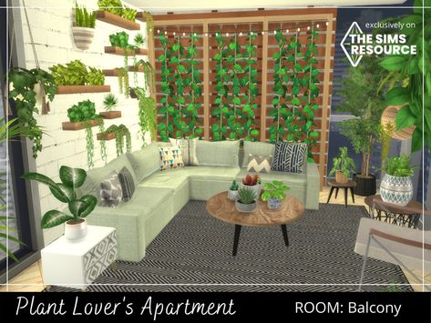 Sims 4 Cc Rooms, Mods Ts4, Living Room Sims 4, Sims 4 Cc Download, Sims Houses, Sims Ideas, Casas The Sims 4, Sims House Plans, Apartment Patio