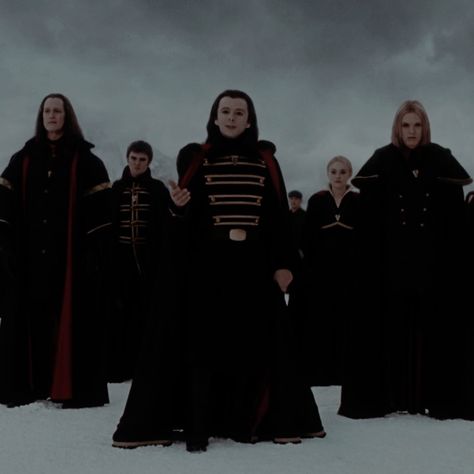 Twilight The Volturi, Volturi Twilight, Twilight Volturi, Dark Naturalism Aesthetic, Twilight Vampires, Alec Volturi, The Volturi, Aro Volturi, Charlie Swan