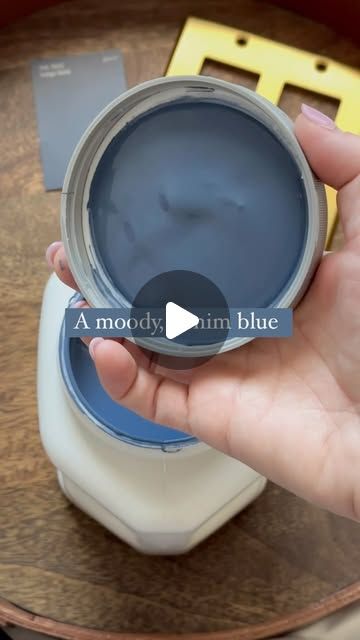 Meg Loren on Instagram: "Looking for a dark, calming blue? This one is perfect for a cozy bedroom! I have it saved for our guest room 😍

Paint color: Indigo Batik by Sherwin Williams 

#bluepaint #sherwinwilliams #diy #beforeandafter #paintinspo 

Blue paint, moody paint, paint inspo, dark blue" Sir Drake Magnolia Paint, Denim Sherwin Williams, Inky Blue Sherwin Williams, Blue Color Drenched Bedroom, Indigo Batik Sherwin Williams, Sherwin Williams Blue Paint Colors, Warm Blue Paint Colors, Denim Blue Paint, Indigo Blue Paint