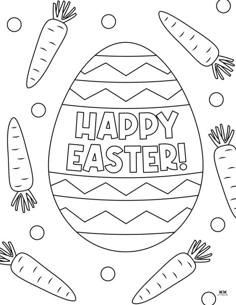 Easter Coloring Pages Printable, Easter Egg Printable, Easter Egg Template, Easter Coloring Sheets, Easter Egg Coloring, Egg Coloring Page, Stitch Coloring Pages, Easter Egg Coloring Pages, Easter Bunny Colouring