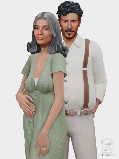 Elderly Clothes, Poses Sims 4, Dress Over 50, Luca Alberto, Los Sims 4 Mods, Sims 4 Family, Sims 4 Characters, Sims 4 Mm, Sims Four