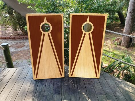 Cornhole Board Wraps, Cornhole Designs, Cornhole Decals, Cornhole Wraps, Building Brand, Custom Cornhole Boards, Grain Design, Engagement Party Gifts, Cornhole Board