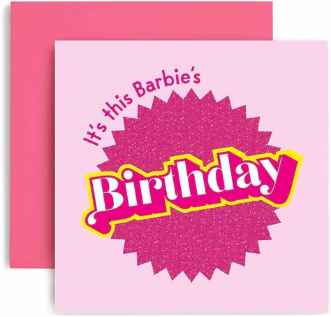 Barbie movie birthday card Barbie Birthday Card Ideas, Barbie Birthday Card, Friend Birthday Cards, Birthday Card For Women, Birthday Card For Men, Friend Happy Birthday, Friend Birthday Card, Birthday Card For Her, Movie Birthday