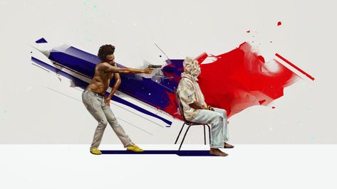 Childish Gambino 'This Is America' HQ Wallpaper on Behance Childish Gambino Music, Inspirarional Quotes, Nikolas Cruz, Hq Wallpaper, America Wallpaper, Great Motivational Quotes, Golf Magazine, Viral Quotes, Wallpaper Music