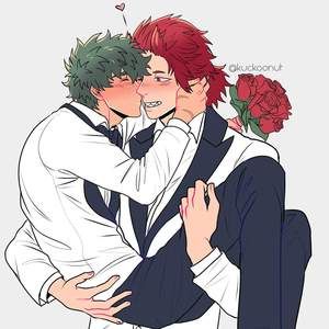 Kirideku Cute, Mha Spicy, Naruto And Sasuke Kiss, Animes Emo, Deku Boku No Hero, Adorable Homes Game, Characters Inspiration Drawing, My Hero Academia Shouto, Black Anime Characters