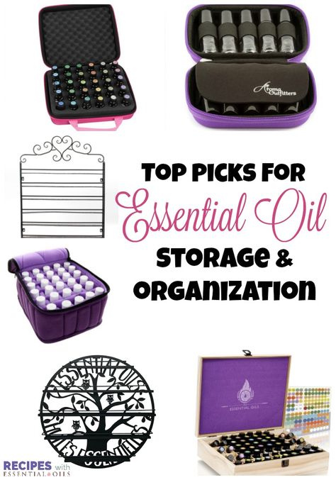 Top Picks for Essential Oil Storage & Organization from RecipeswithEssentialOils.com Organisation Board, Essential Oils Organization, Essential Oils Business, Doterra Business, Yl Oils, Stem Challenge, Oil Bag, Essential Oil Storage, Using Essential Oils