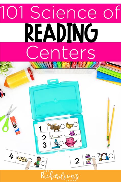 Science Of Reading 1st Grade Centers, Independent Literacy Activities, Sor Centers Kindergarten, Grade 1 Centers, Science Of Reading Literacy Centers, 3rd Grade Literacy Centers, Science Of Reading Second Grade, Ufli Activities, Science Of Reading First Grade