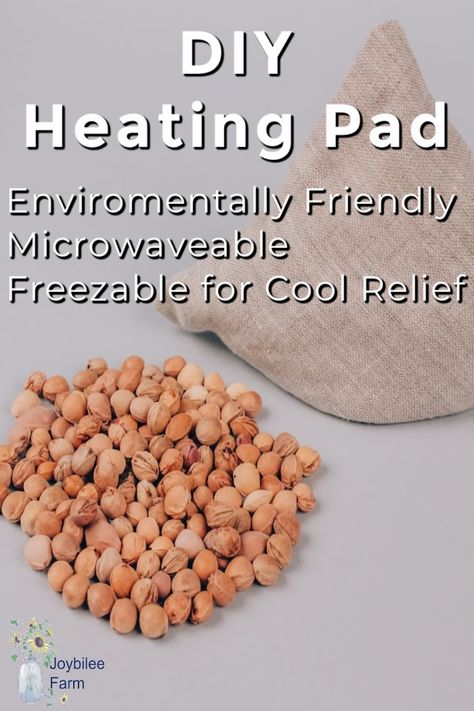 Easy DiY gifts: Cherry Pit Heating Pads -- Joybilee Farm Diy Heating Pad For Cramps, Bean Bag Heating Pad, Heating Pad Pattern, Diy Rice Bags, Rice Heating Bags, Homemade Heating Pad, Diy Heating Pad, Heating Pad For Cramps, Medicine Recipes