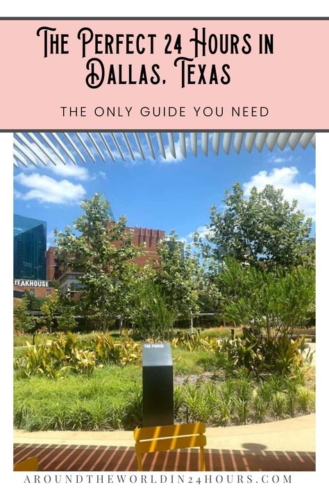 Immerse yourself in the cultural wonders of Dallas! Explore the city's vibrant heart through an exciting 24-hour journey that combines intellect and adventure. Marvel at the Perot Museum's scientific wonders and embrace the hustle and bustle of Dallas with our interactive walking tour. From sunrise to sunset, experience the best of Dallas in a day! Adventure Marvel, Texas Travel Guide, Texas Destinations, Things To Do In Austin, Nature Museum, Travel Bucket List Usa, History Architecture, Downtown Dallas, Texas History
