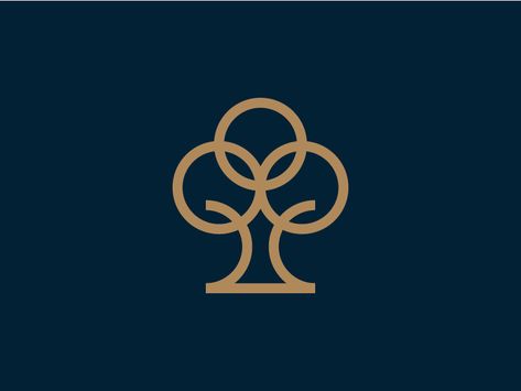 Tree / Logo design by Mindaugas Garnys on Dribbble Bonsai Logo, Tree Of Life Logo, Flat Logo Design, Tree Logo Design, Nature Logo Design, Shark Logo, Church Logo, Tree Icon, Tree Logo