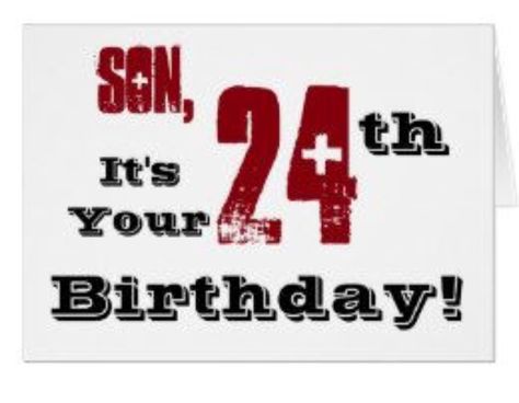 Happy 24th Birthday Son, Happy 24th Birthday, 24th Birthday, Keep Calm Artwork, Novelty Sign, Birthday