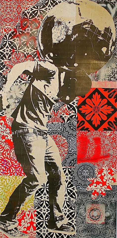 #so65 #streat art - Shepard Fairey Shepard Fairy, Shepard Fairey Art, Shepard Fairey Obey, Tachisme, Obey Art, Shepard Fairey, Affinity Designer, Stencil Art, Street Art Graffiti