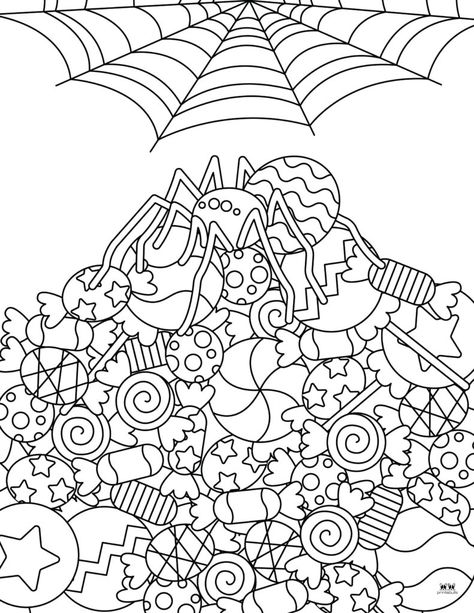 While they still might be a little bit creepy, use these FREE printable Halloween spider coloring pages for tons of coloring fun! Print from home! Spider Coloring Pages, Spider Coloring Page, Halloween Spiders, Free Printable Halloween, Printable Halloween, Halloween Coloring Pages, Coloring Pages Printable, Halloween Spider, Halloween Paper