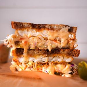 This haddock Reuben is for you Haddock Tacos, Haddock Sandwich, Marble Rye Bread, Fried Haddock, 1000 Island Dressing, Cheese Slaw, 1000 Island, Fried Clams, Rye Bread