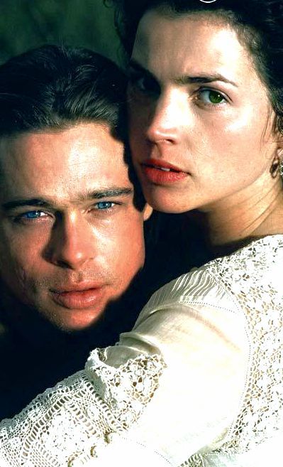 Tristan & Susannah - Legends of the Fall Bradley Pitt, Anglina Jolie, Kelly Mcgillis, Julia Ormond, Legends Of The Fall, Beautiful Stars, Beau Film, Then Vs Now, Famous Actors