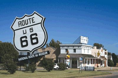 Located in Elk City, OK, the National Route 66 Museum and nearby Old Town Museum Complex offer an opportunity to brush up on the history of this beloved road and view related memorabilia. Vacations For Kids, Elk City Oklahoma, Route 66 Oklahoma, Oklahoma Travel, Vintage Postcards Travel, Route 66 Road Trip, City Plan, Road Trip Planner, Historic Route 66