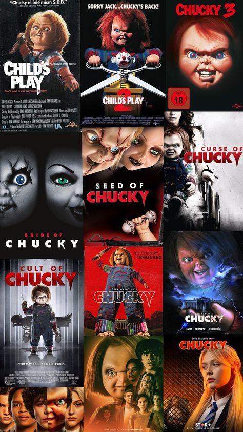 #chucky #horror #movies #collageart #wallpaper Bride Of Chucky Wallpaper, Chucky Wallpaper Iphone, Chucky Wallpaper, Child's Play Movie, Chucky Movies, Halloween Aesthetics, Bride Of Chucky, 3 Kids, Kids Pictures