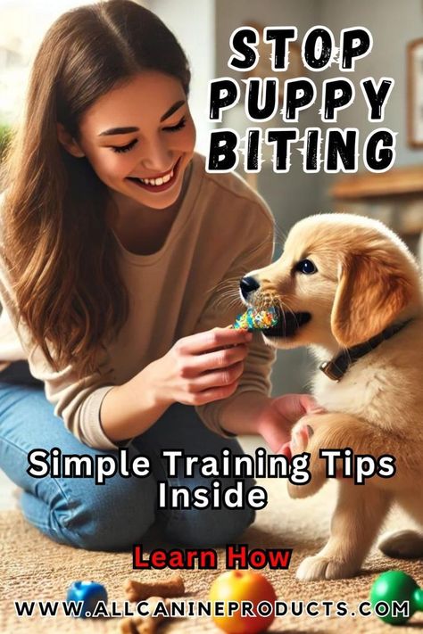 stop puppy biting Stop Puppy Biting, Train Dog, Excited Dog, Easiest Dogs To Train, Puppy Biting, Dog Behavior Problems, Attention Seeking, Dog Ages, Dog Brain