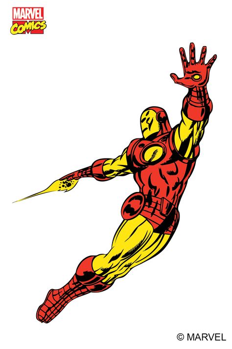 Iron Man MARVEL Classics #galacticink #premiumtemporarytattoo #ironman #marvelclassics Iron Man Repulsor, Iron Man Comic Art, Iron Man Marvel, Iron Man Comic, Iron Man Art, Marvel Comics Superheroes, Marvel Characters Art, Old Comics, Marvel Iron Man