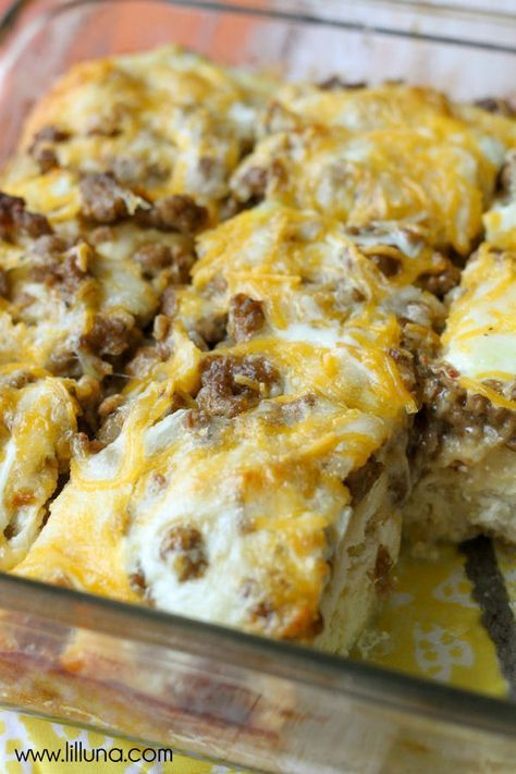 Biscuit Egg Casserole, Breakfast Casserole With Biscuits, Frozen Biscuits, Best Breakfast Casserole, Lil Luna, Egg Casserole, Tater Tots, Springform Pan, Breakfast Recipes Casserole