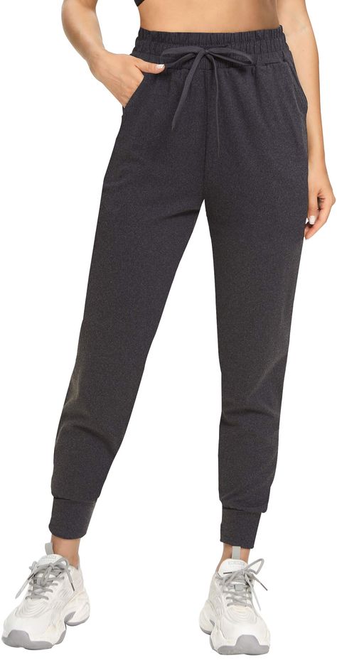 PRICES MAY VARY. 92% Polyester, 8% Spandex Imported ✅【Breathable & Comfortable】: 92% Polyester, 8% Spandex. Soft, Comfortable, Elastic, Breathable fabric.Loose fit sweatpants. It is comfortable to wear all the year round. ✅【Elastic and Adjustable Waistband】:Easily adjust waist circumference. The comfortable elastic band and adjustable drawstring will keep it on your waist without rolling off during training. This pants can show the curve of your long legs very well. ✅【Two Side Pocket】:The perfec Cozy Oversized Sweaters, Running Clothing, Pocket Sweatpants, Women Jogger Pants, Comfy Sweatpants, Fleece Sweatpants, Workout Running, Sport T-shirts, Yoga Workout