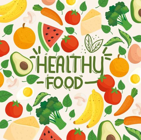 Healthy Food Clipart, Lifestyle Logo, Food Clipart, Professional Lightroom Presets, Lightroom Presets Bundle, Vector Photo, Vector Art, Healthy Food, Healthy Lifestyle