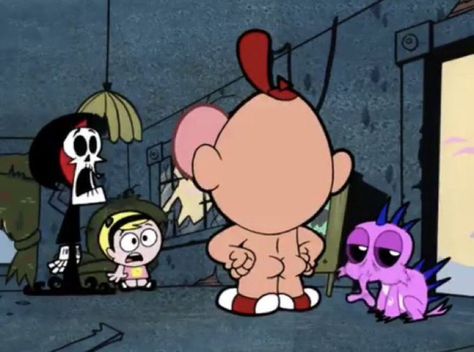 The Grim Adventures Of Billy & Mandy, Grim Billy And Mandy Aesthetic, Grim Billy And Mandy, Iphone Letters, Billy And Mandy, Grim Adventures, Dope Cartoons, 1080p Anime Wallpaper, Image Memes