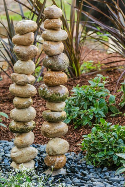 DIY Garden Ideas with Rocks | The Garden Glove Small Rock Garden Ideas, Building Resilience, Garden Rock Art, Tower Garden, Rock Garden Landscaping, Luxury Garden, Creative Gardening, Backyard Garden Design, Diy Garden Projects